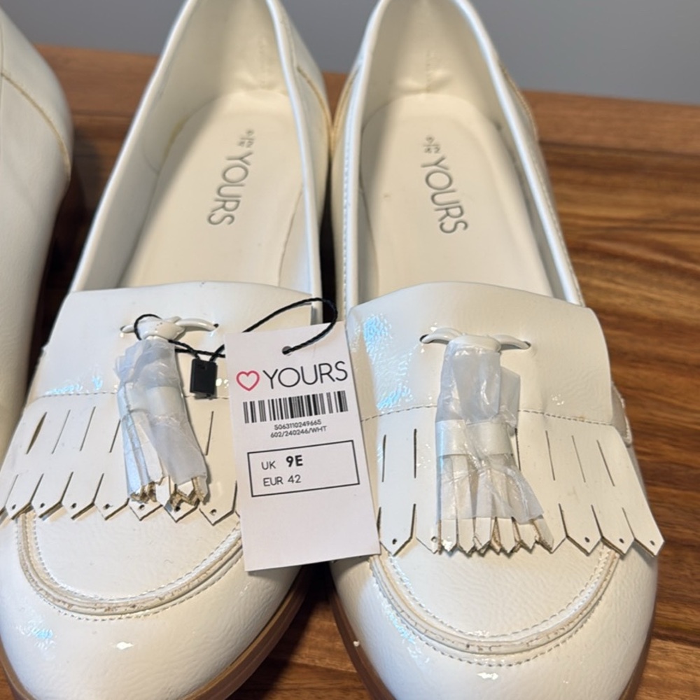 White Women's Loafers - Brand New with Tags